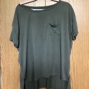 URBAN OUTFITTERS GREEN TEE